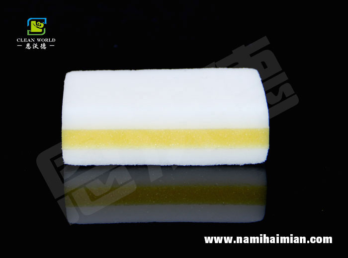 黃白組合復(fù)合納米海綿擦