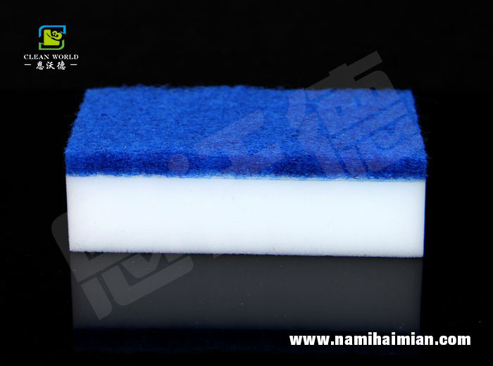藍(lán)白組合復(fù)合納米海綿擦