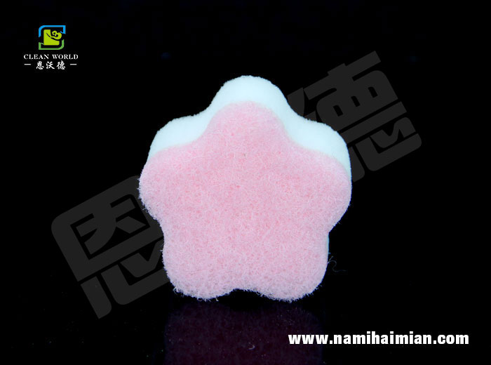 花瓣形納米海綿擦